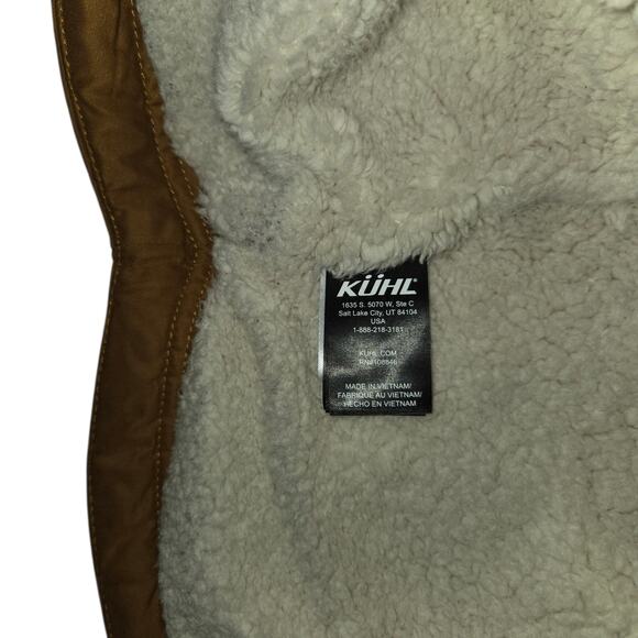 KUHL WOMEN'S CELESTE LINED VEST GOLD/BLUE (teal) SZ XL - Picture 7 of 8